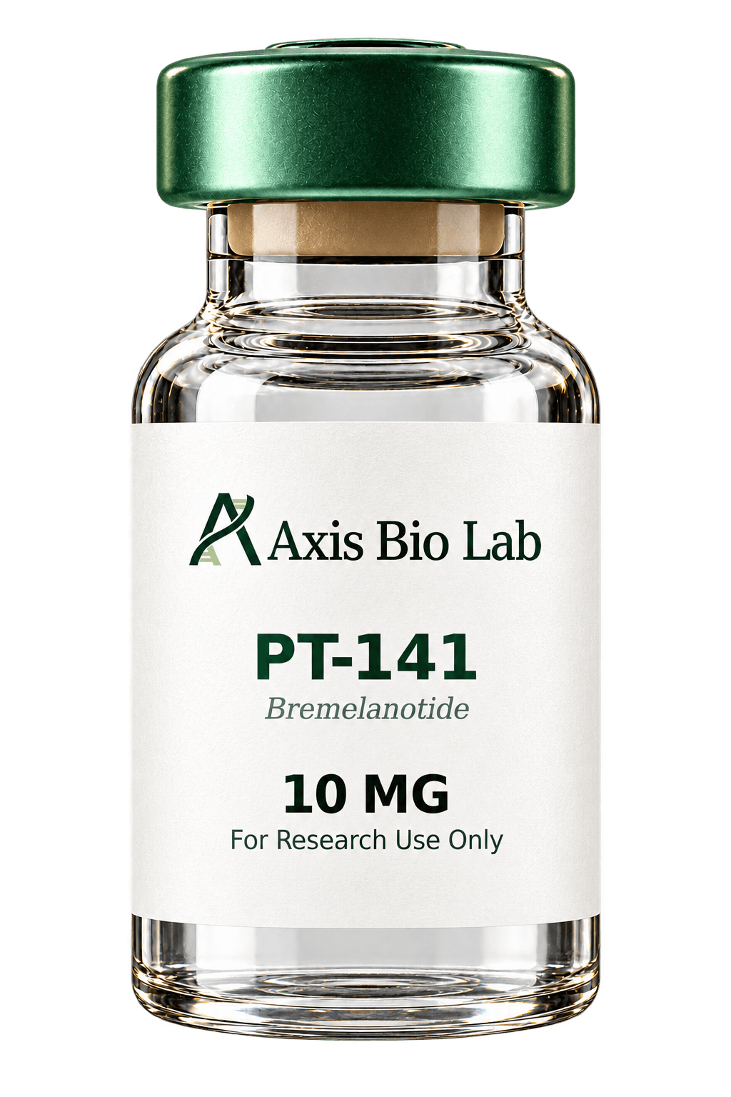 PT-141 10 MG Axis Bio Lab vial mockup