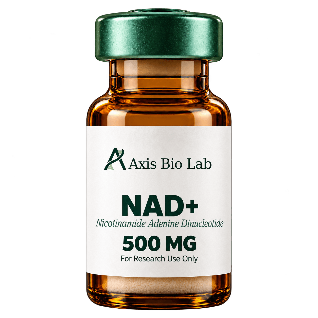 NAD+ 500mg 500 MG Axis Bio Lab vial mockup