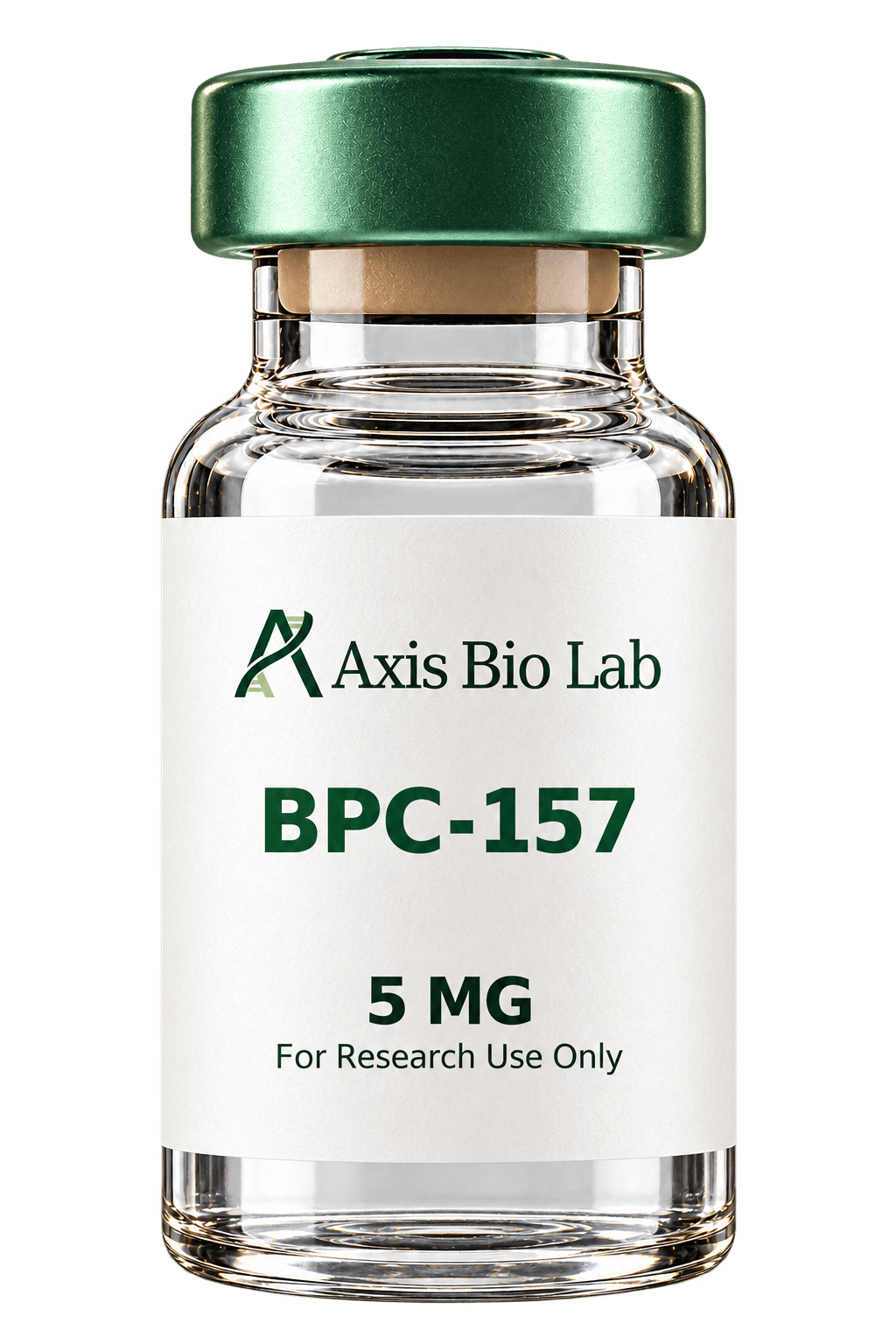 BPC-157 5 MG Axis Bio Lab vial mockup