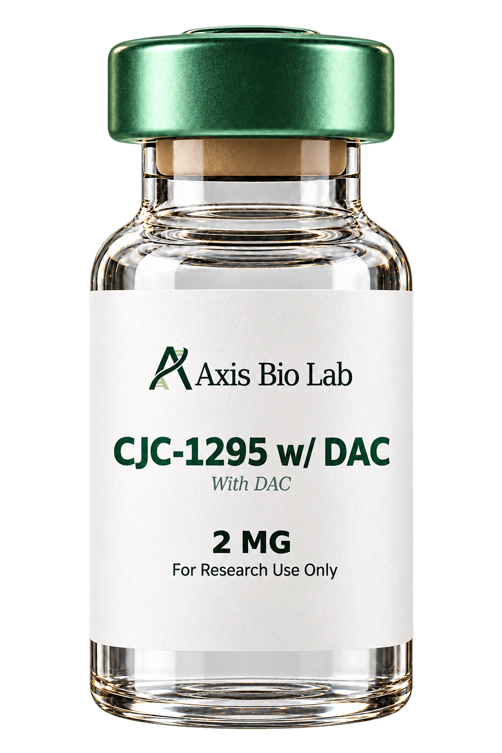 CJC-1295 w/ DAC 2 MG Axis Bio Lab vial mockup