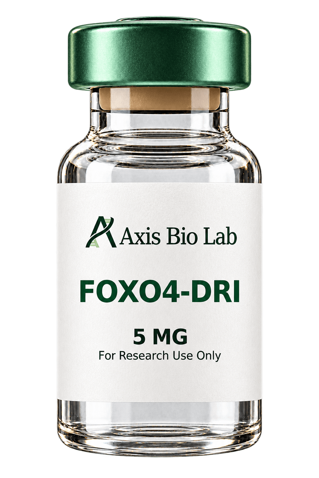 FOXO4-DRI 5mg 5 MG Axis Bio Lab vial mockup