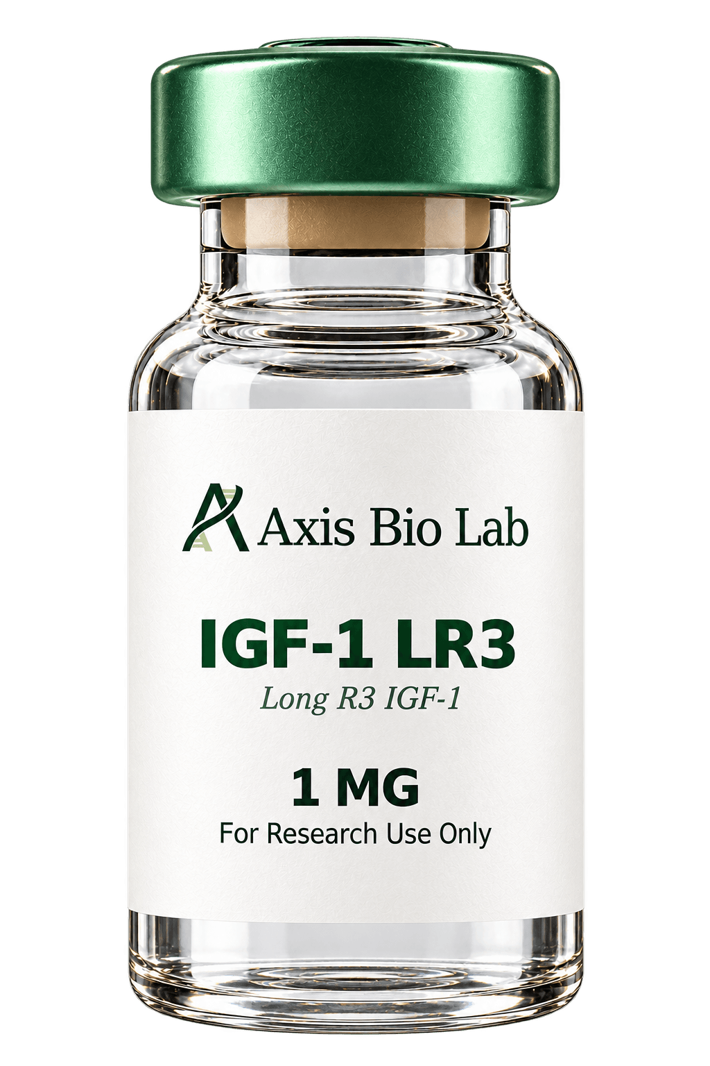 IGF-1 LR3 1 MG Axis Bio Lab vial mockup