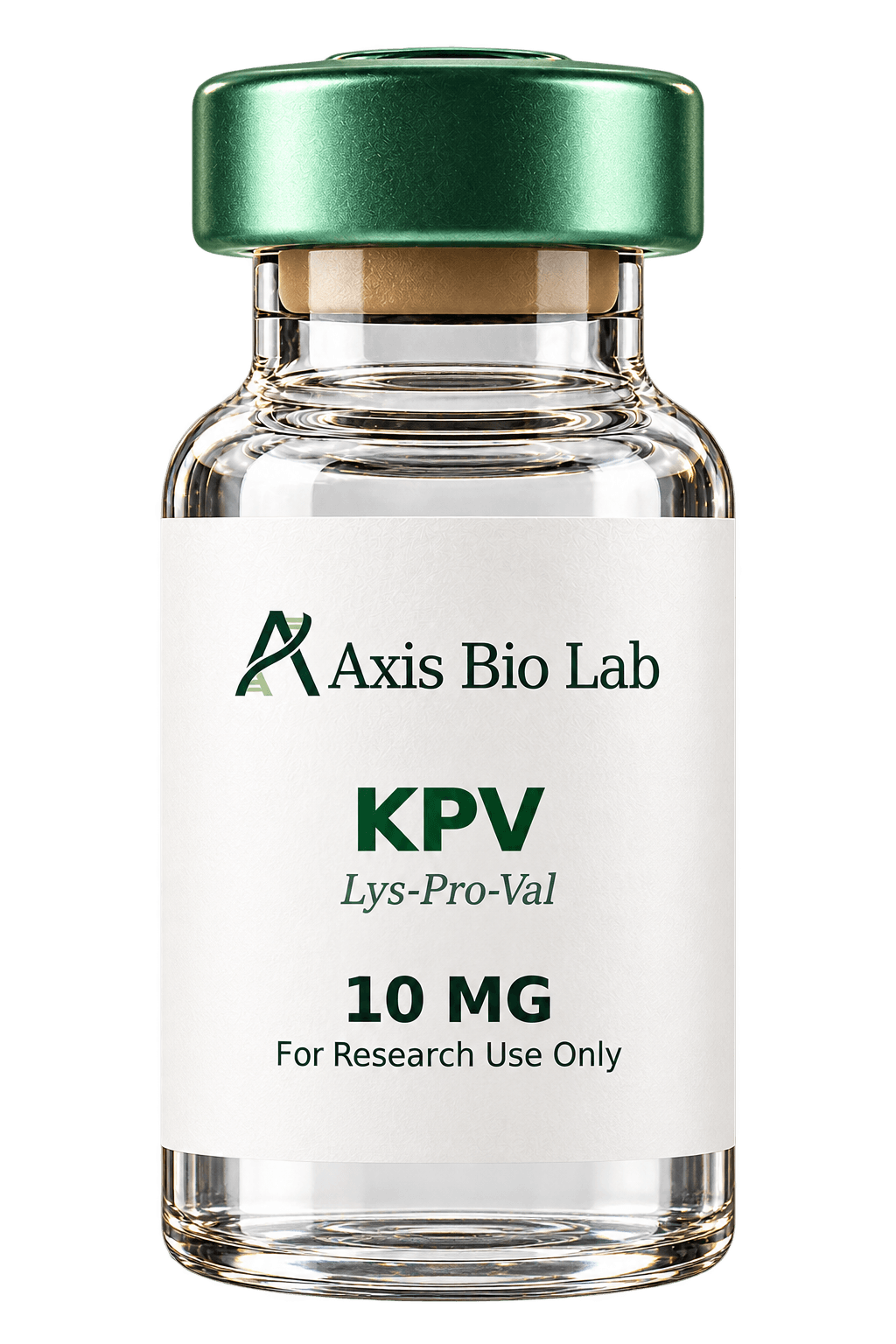 KPV 10 MG Axis Bio Lab vial mockup