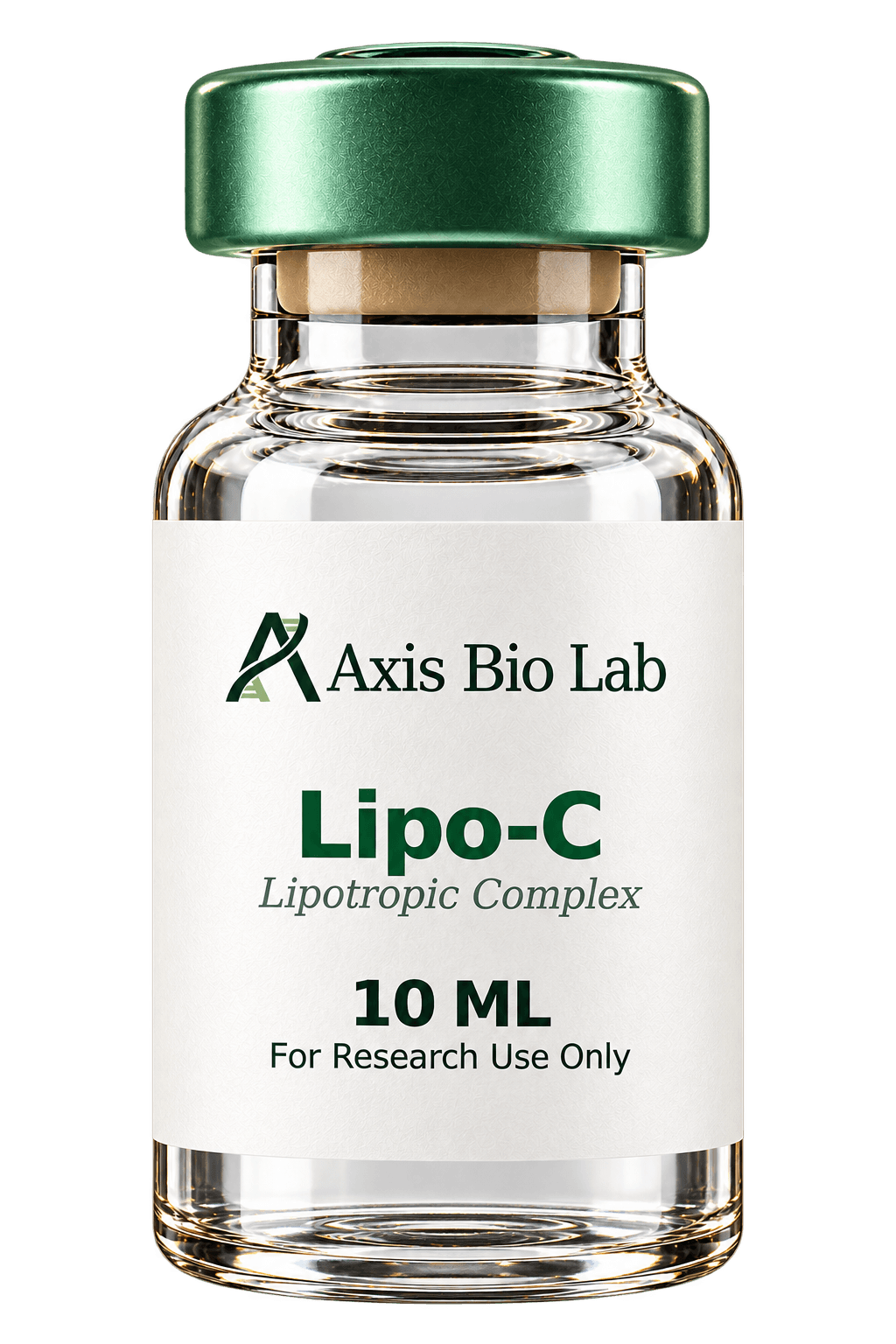 Lipo-C 10ml 10ml Axis Bio Lab vial mockup