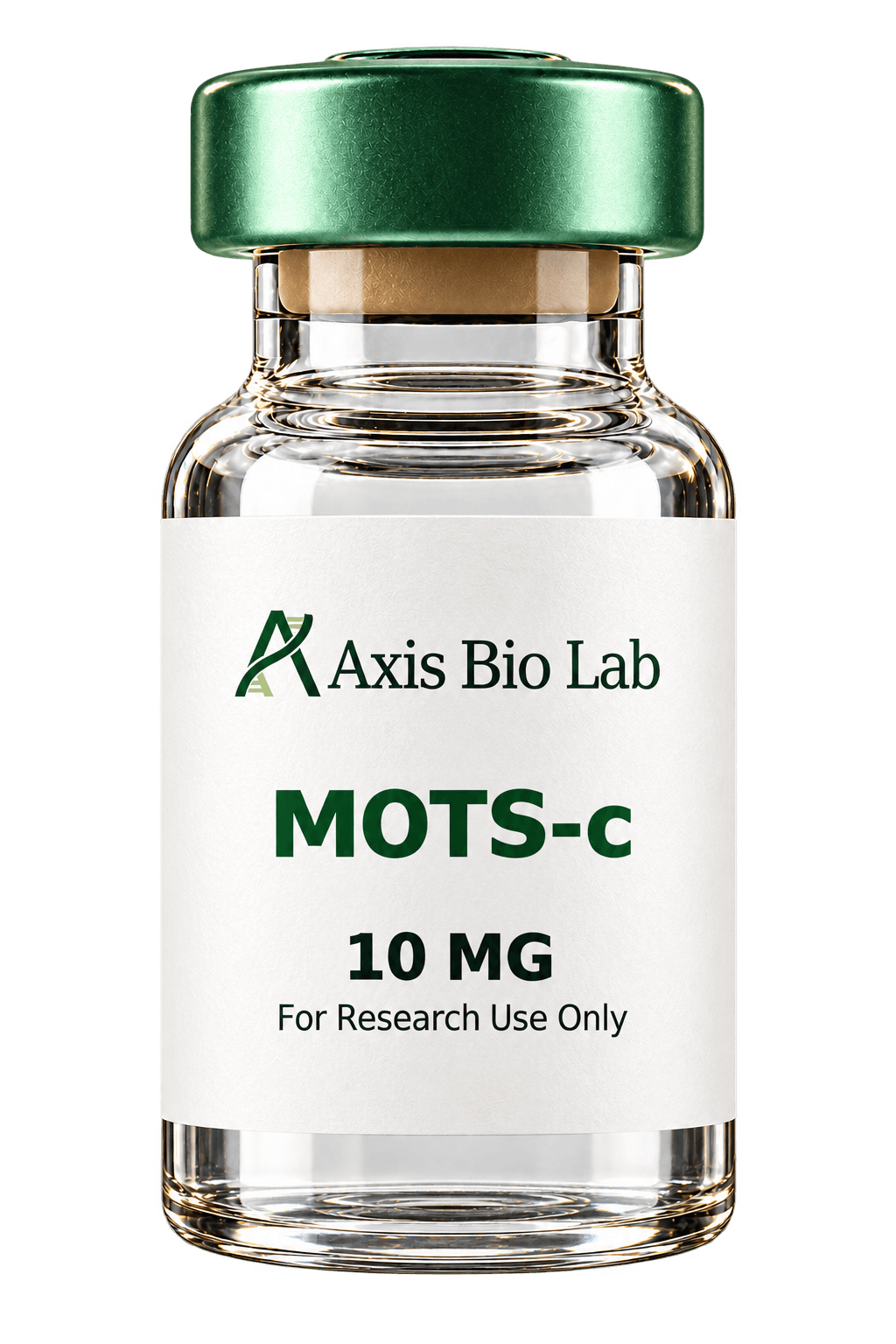 MOTS-c 10 MG Axis Bio Lab vial mockup