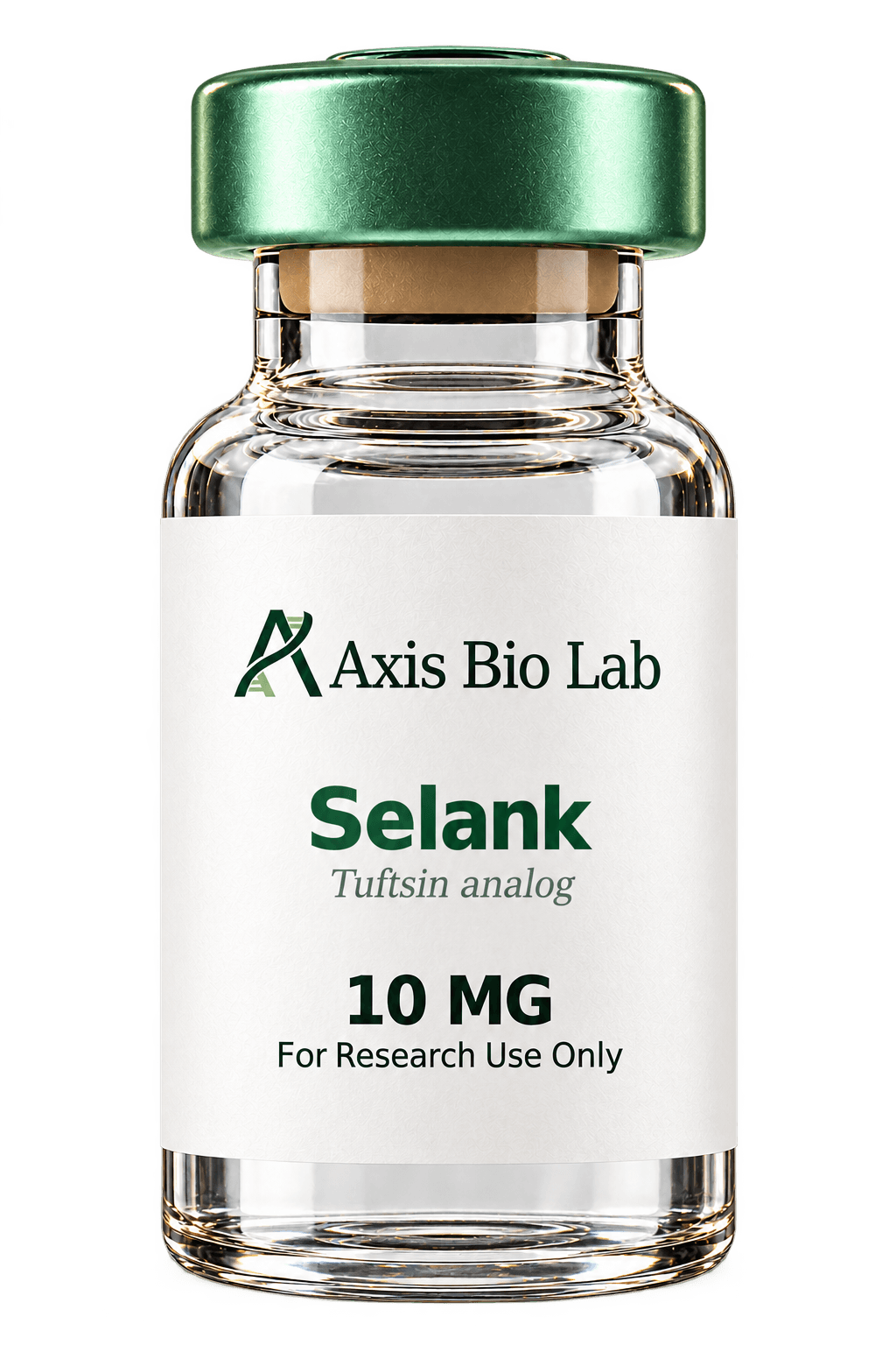 Selank 10 MG Axis Bio Lab vial mockup