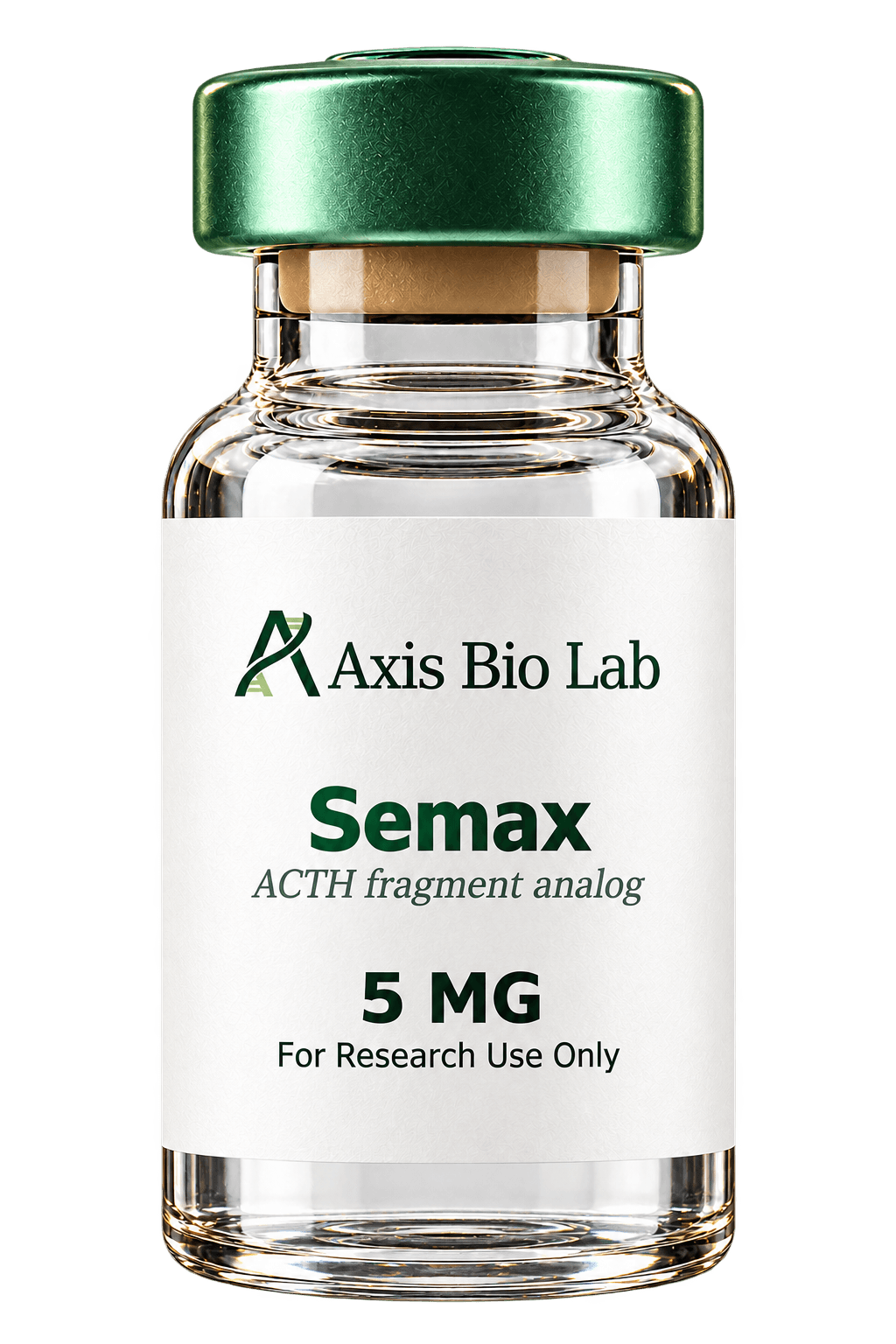 Semax 5 MG Axis Bio Lab vial mockup
